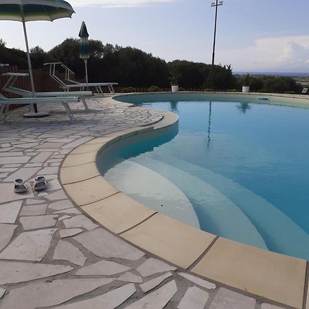 Agriturismo Gli Olivastri Appartamento Corbezzolo Con Piscina E Vista Mare,Climatizzatore,Wifi Aglientu Exterior foto