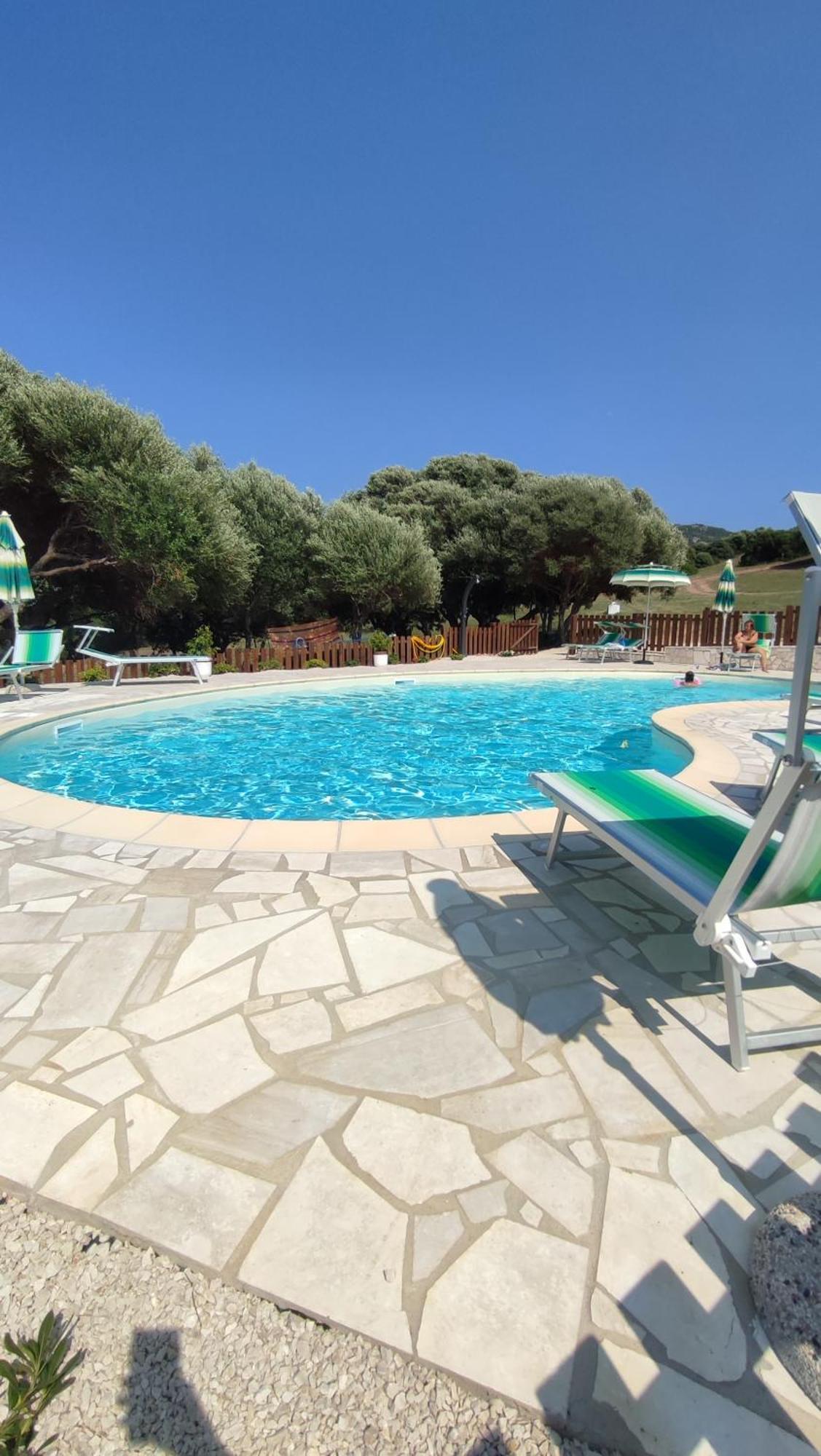 Agriturismo Gli Olivastri Appartamento Corbezzolo Con Piscina E Vista Mare,Climatizzatore,Wifi Aglientu Exterior foto