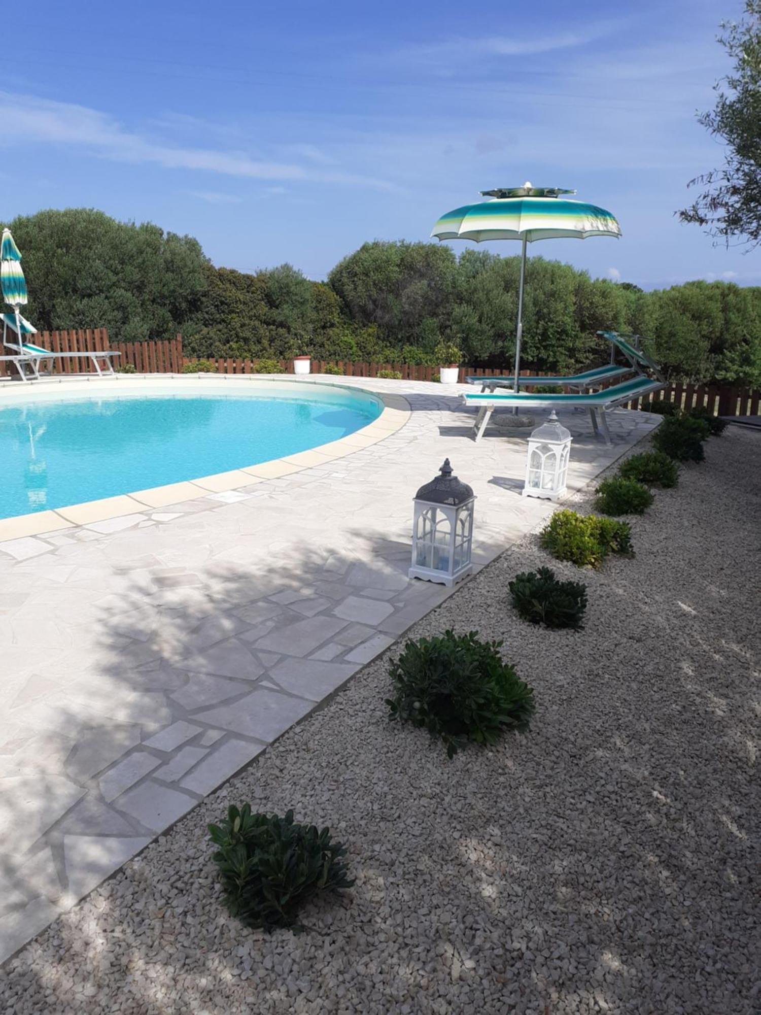 Agriturismo Gli Olivastri Appartamento Corbezzolo Con Piscina E Vista Mare,Climatizzatore,Wifi Aglientu Exterior foto