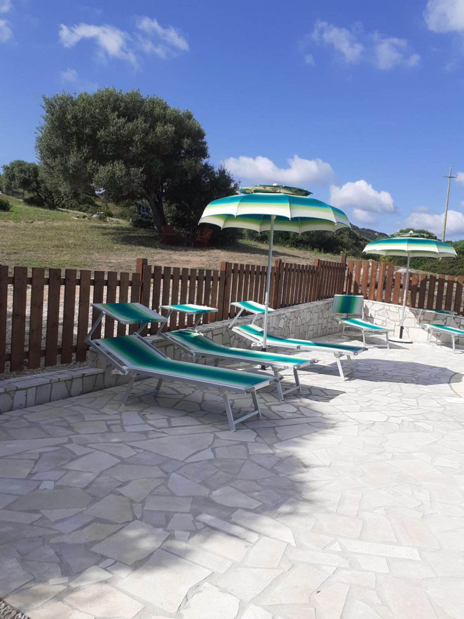 Agriturismo Gli Olivastri Appartamento Corbezzolo Con Piscina E Vista Mare,Climatizzatore,Wifi Aglientu Exterior foto